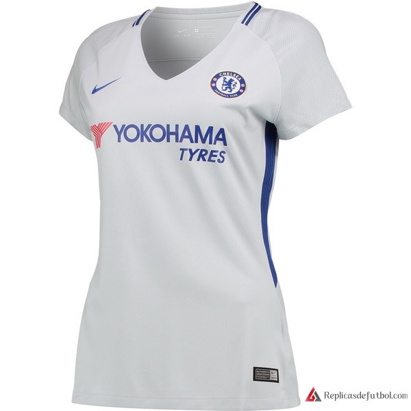 Camiseta Chelsea Mujer Segunda equipación 2017-2018